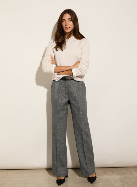 Victoria Recycled Wool Blend Trousers