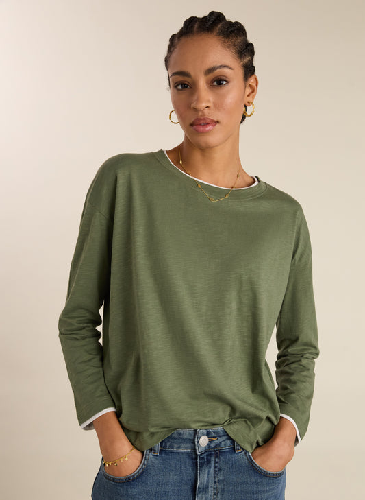 Alexandra Organic Cotton Relaxed Top