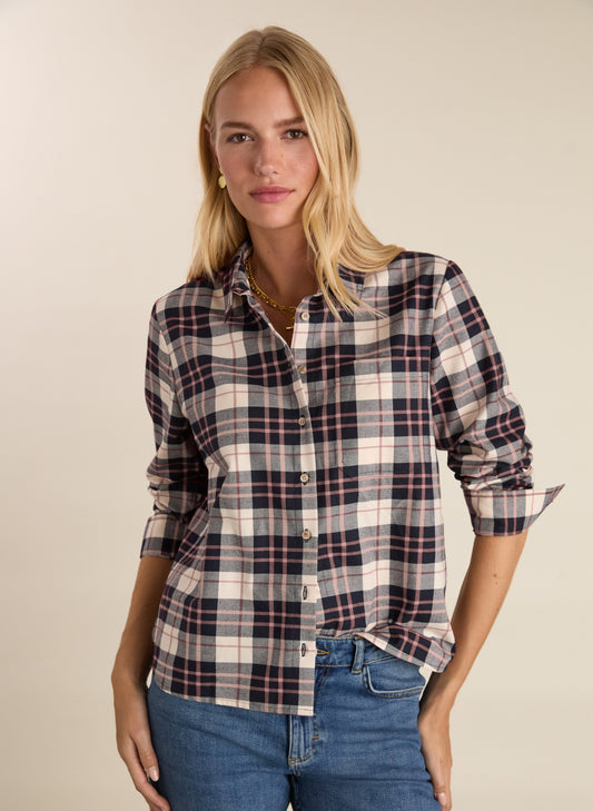 Hailey Organic Cotton Checked Shirt