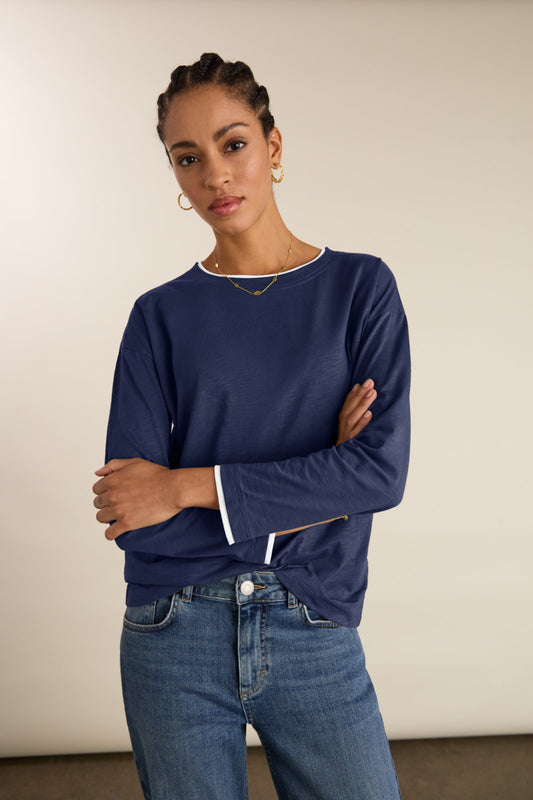 Alexandra Organic Cotton Relaxed Top