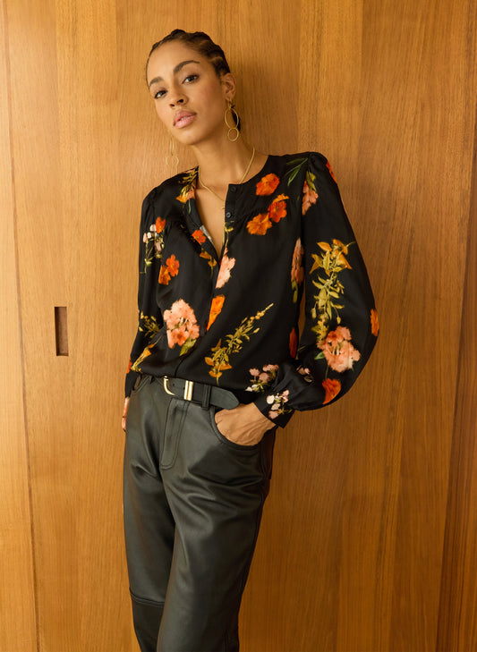 Micah Printed Blouse
