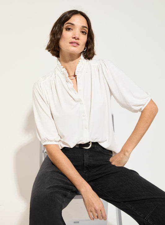 Janey Short Sleeve Blouse