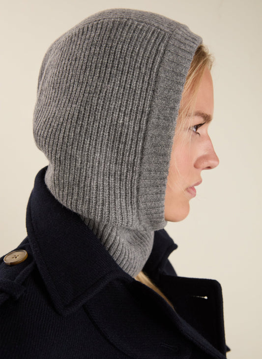 Farrah Recycled Wool Blend Balaclava