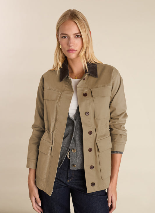 Bridie Organic Cotton Barn Jacket