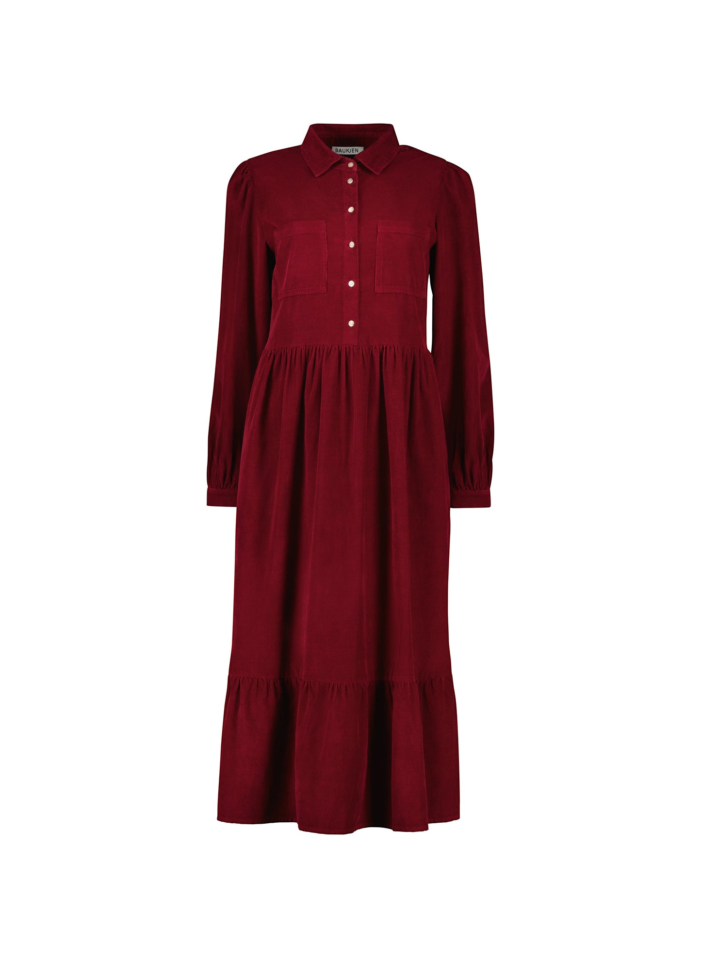 Philippa Organic Corduroy Midi Dress