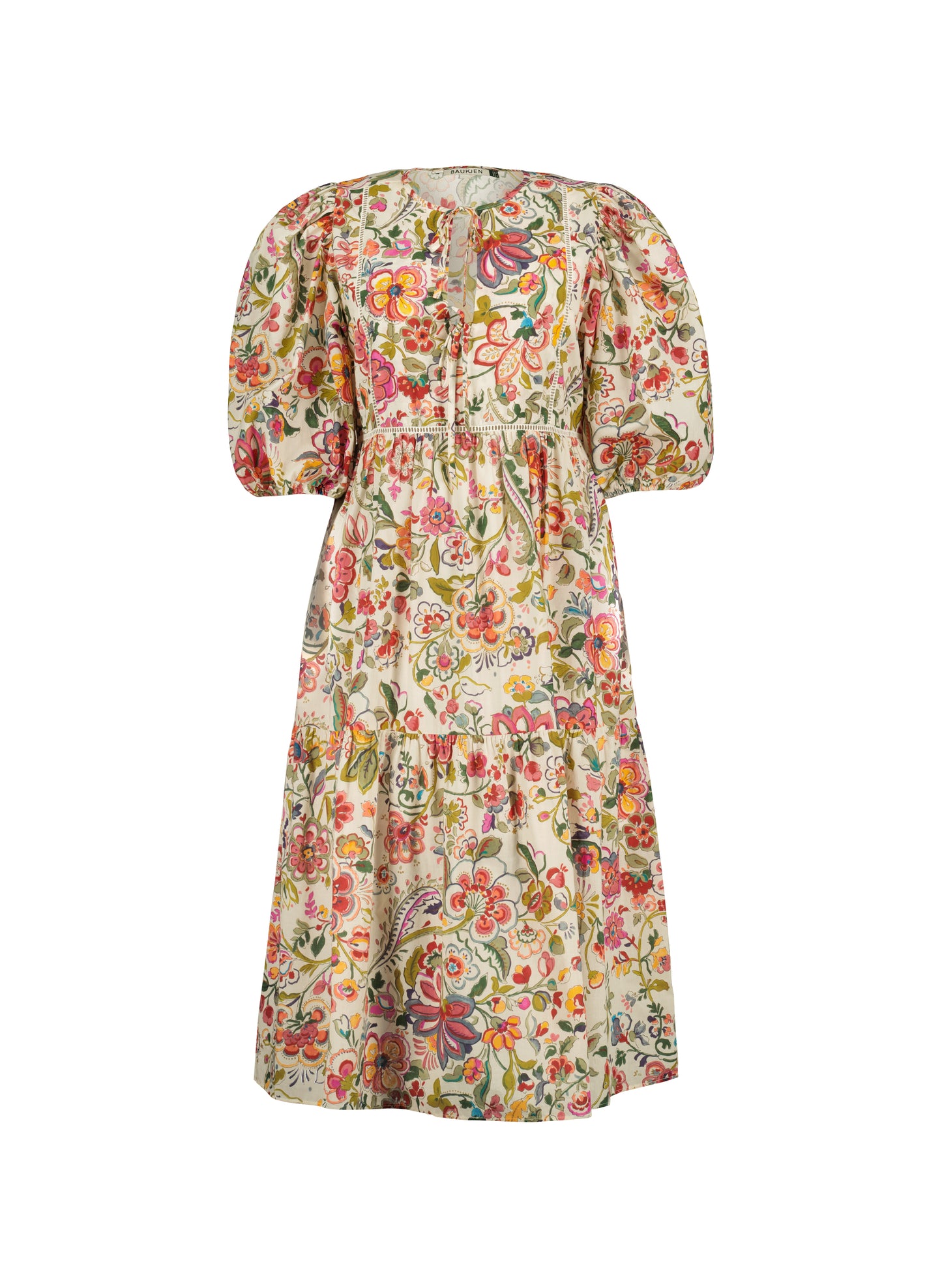 Isabelle Organic Cotton Kaftan Dress