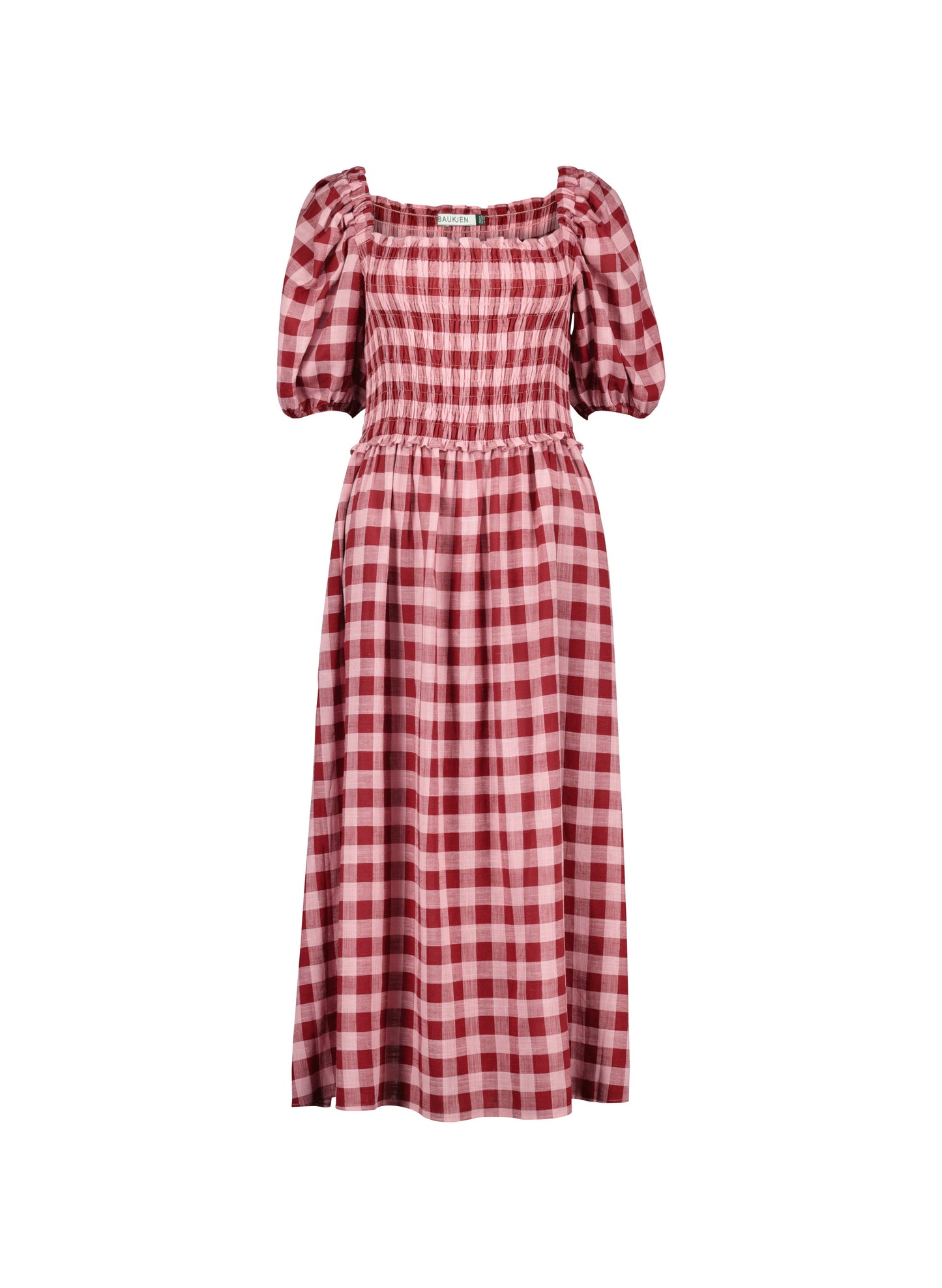 Davina Gingham Midi Dress