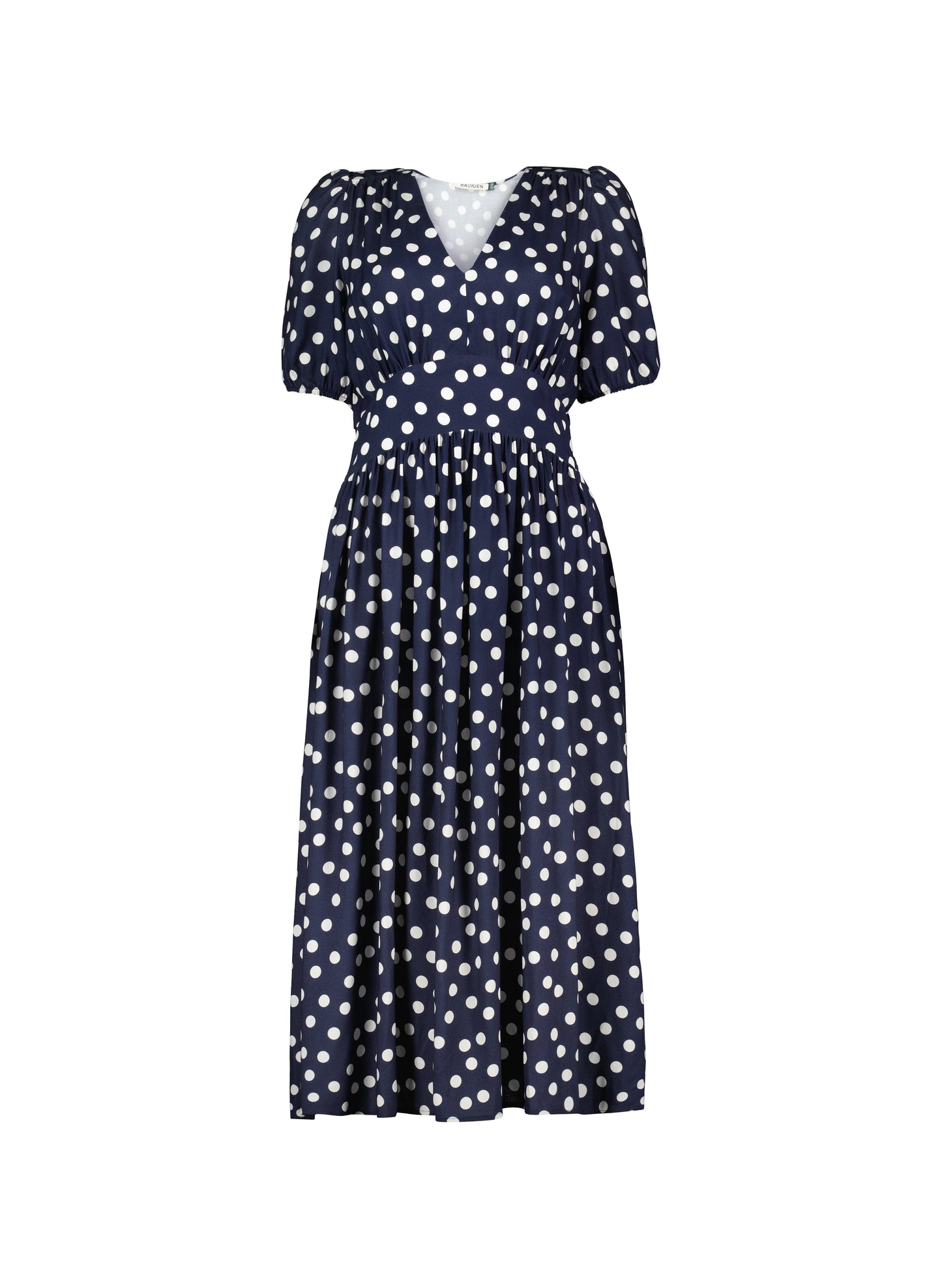 Lina Printed Midi Dress