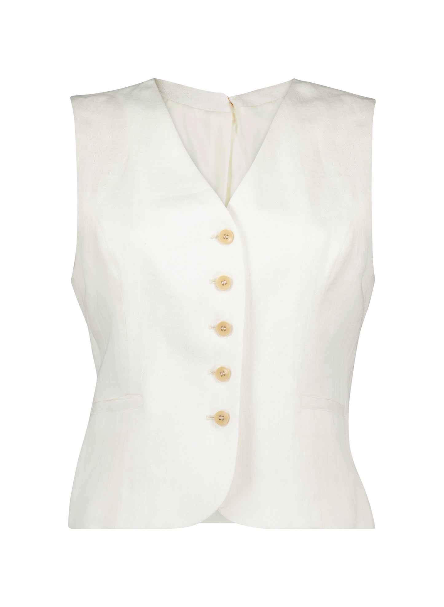 Melanie Linen Waistcoat