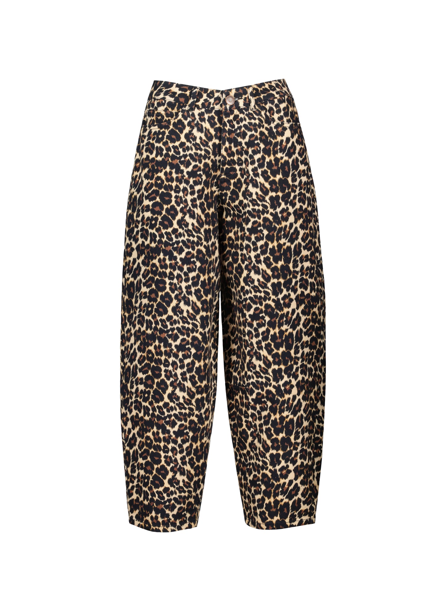 Kelsey Organic Cotton Stretch Denim Printed Barrel Jeans