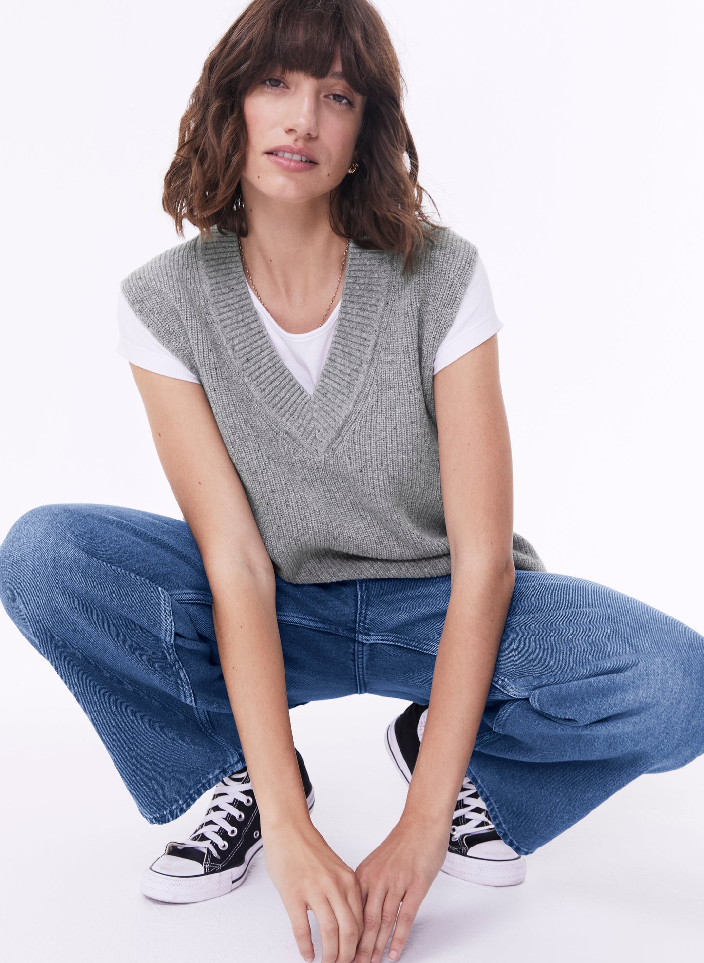 Katalina Recycled Wool Knitted Vest