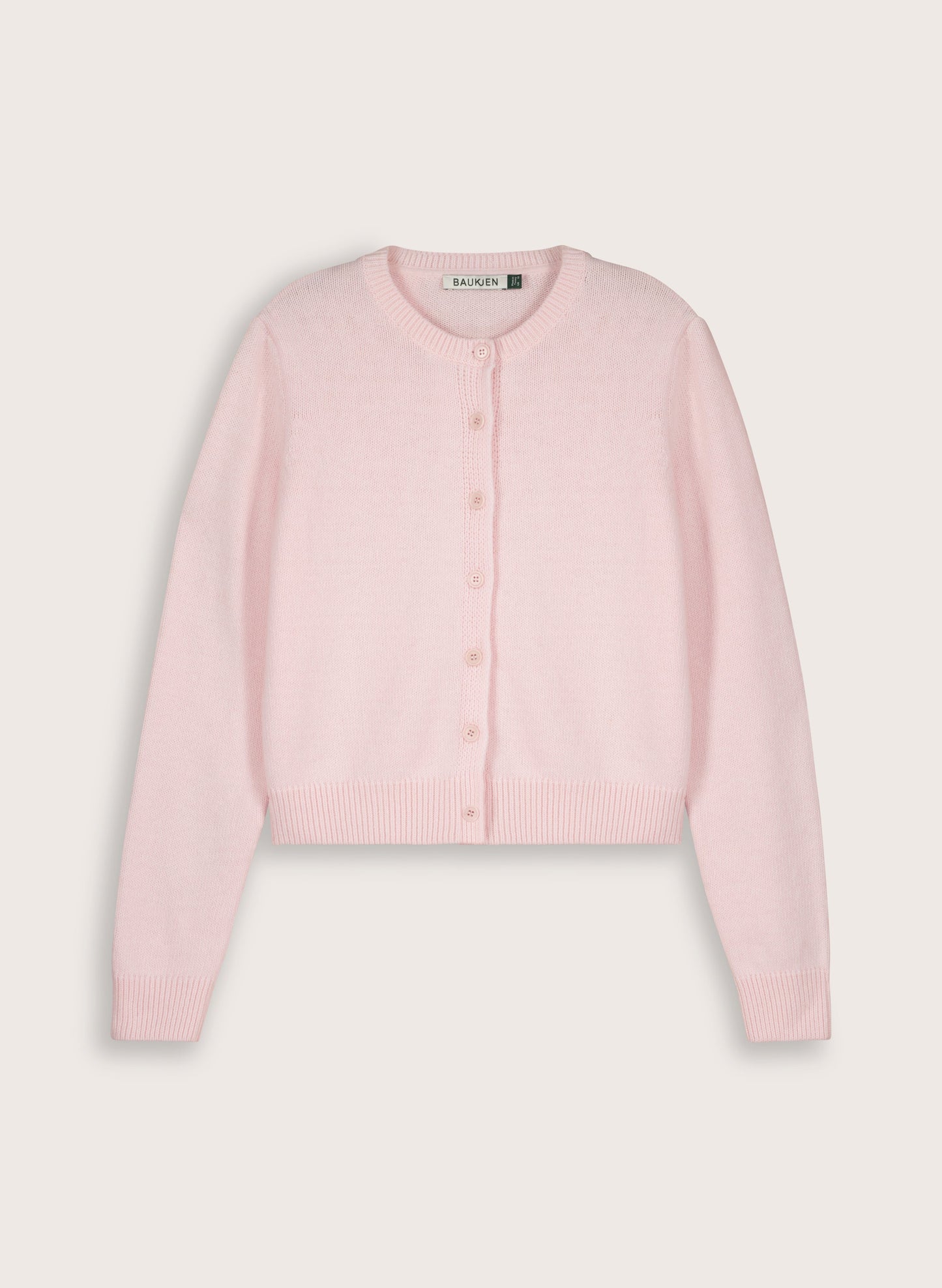 Marie Wool Blend Crew Neck Cardigan