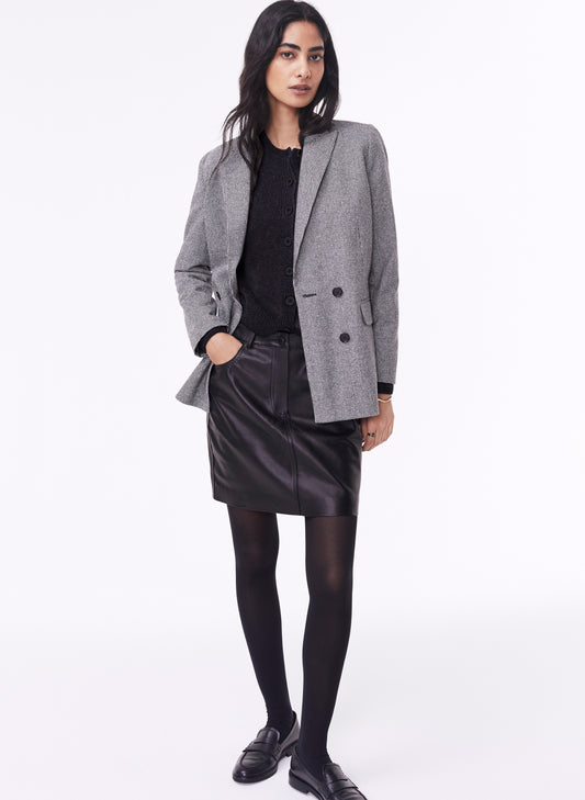 Solange Leather Skirt