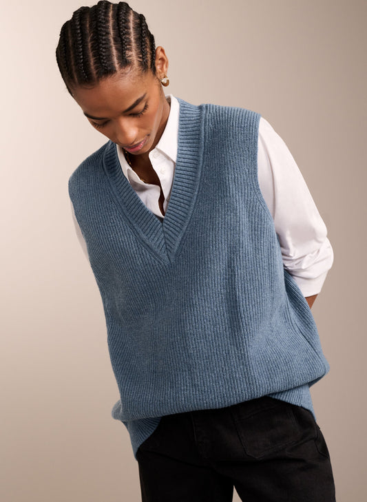 Katalina Recycled Wool Knitted Vest