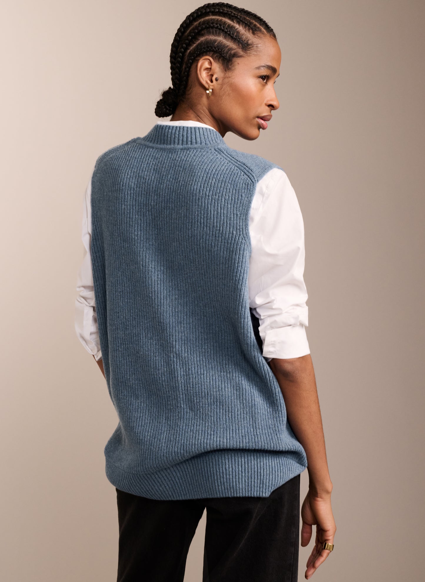 Katalina Wool Knitted Vest