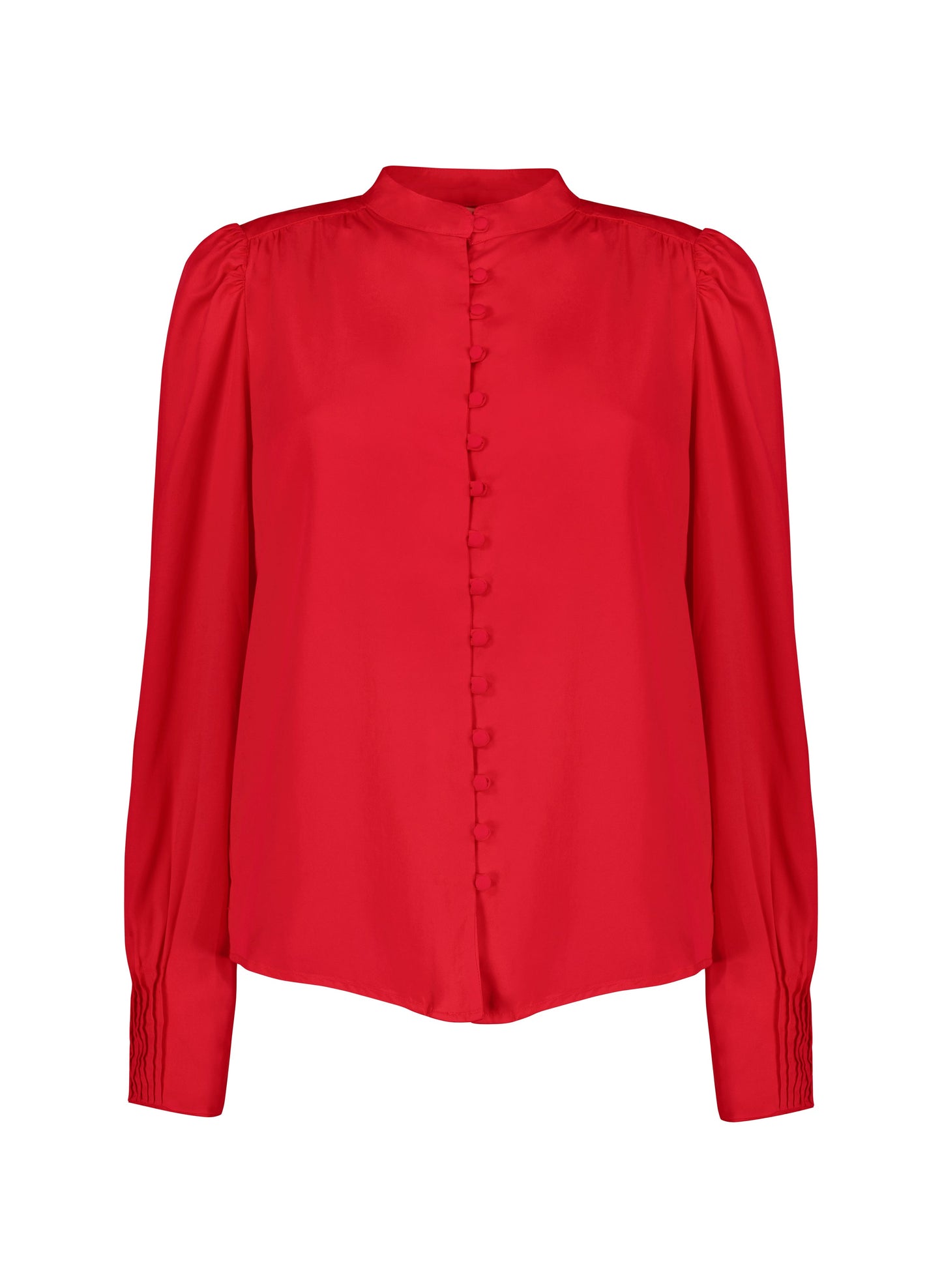 Annika Button Through Blouse