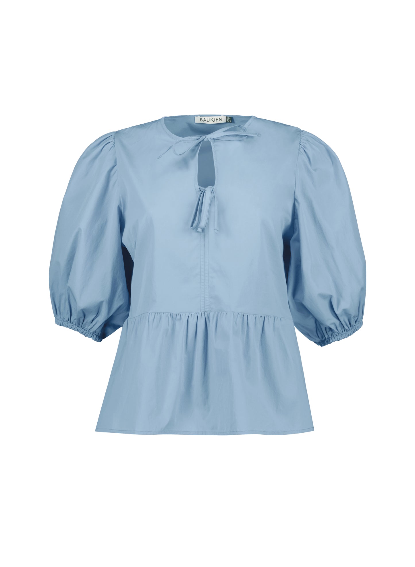 Azura Organic Cotton Tie Detail Blouse