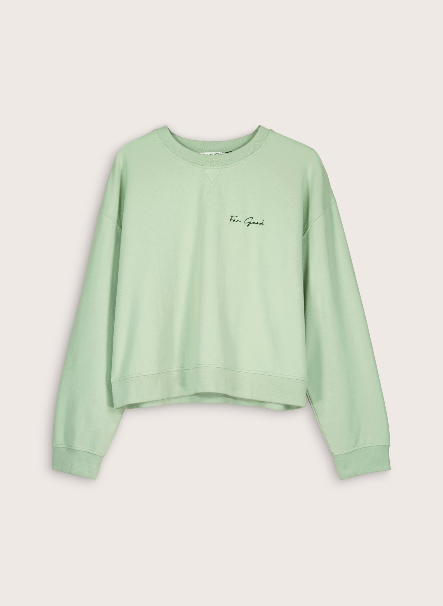 Dorrie Organic Cotton Cropped Sweatshirt