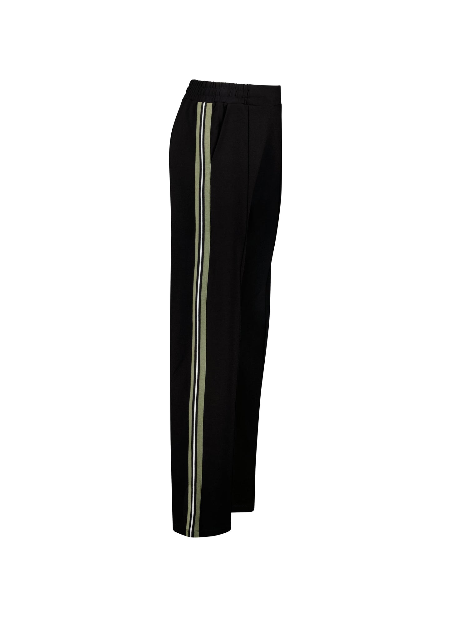 Petite Marjorie Side Stripe Ponte Trousers