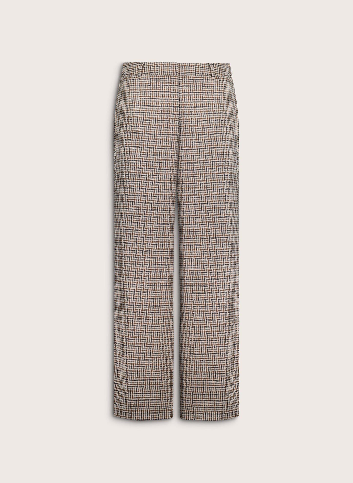 Gwynnie Wool Blend Wide Leg Trousers