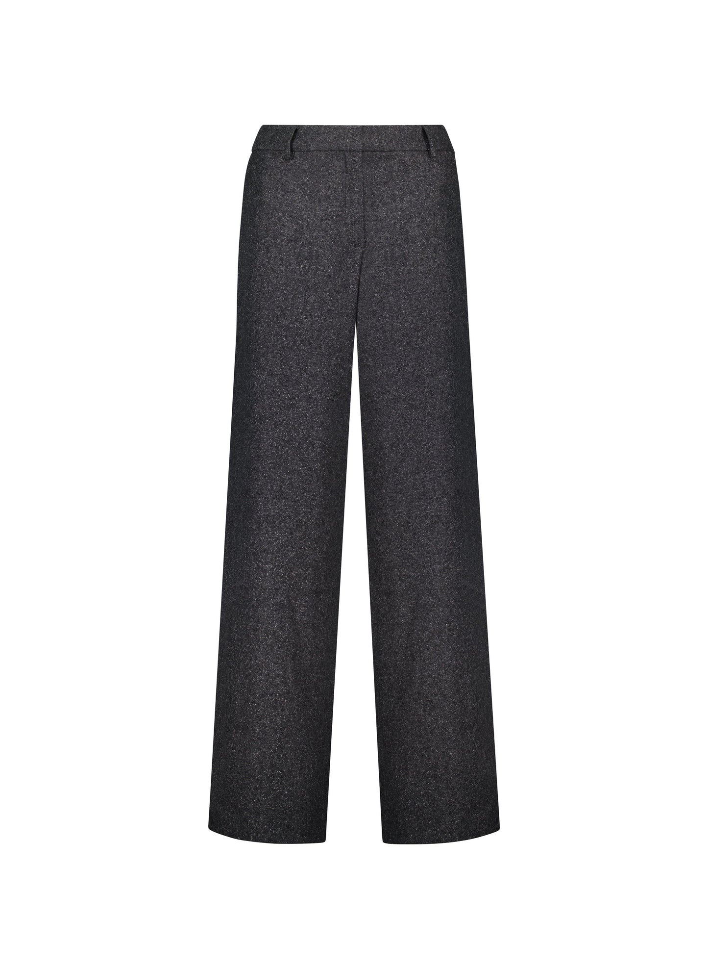 Petite Gwynnie Wool Blend Wide Leg Trousers