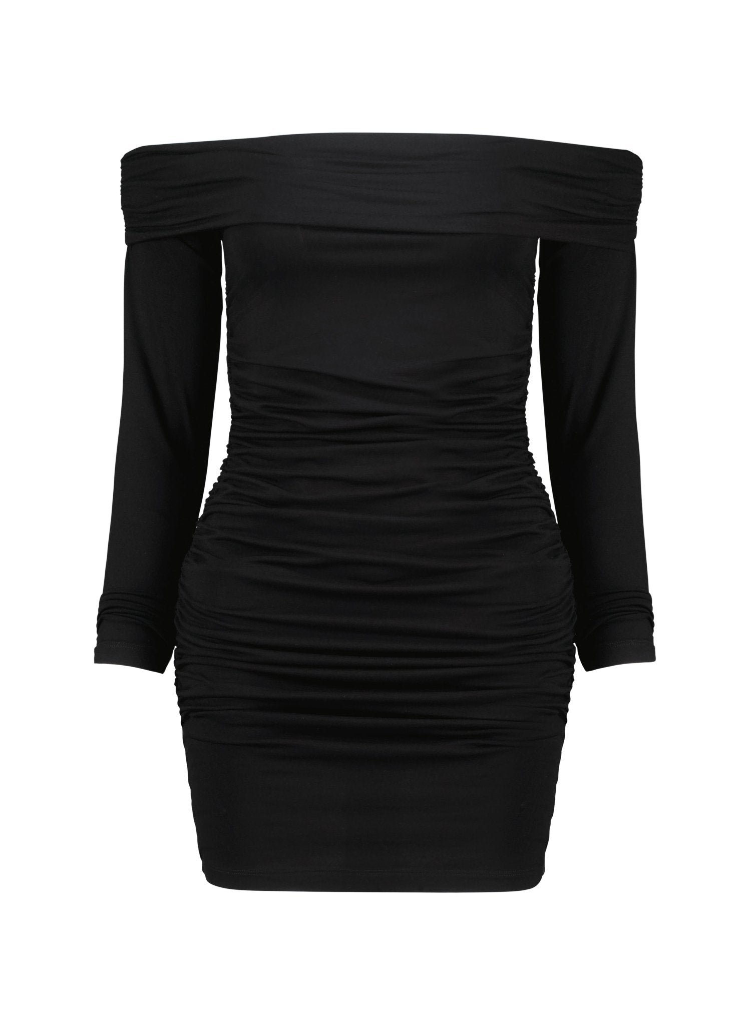 Caviar Black Zandra Dress with LENZING™ ECOVERO™ Fabric – Baukjen