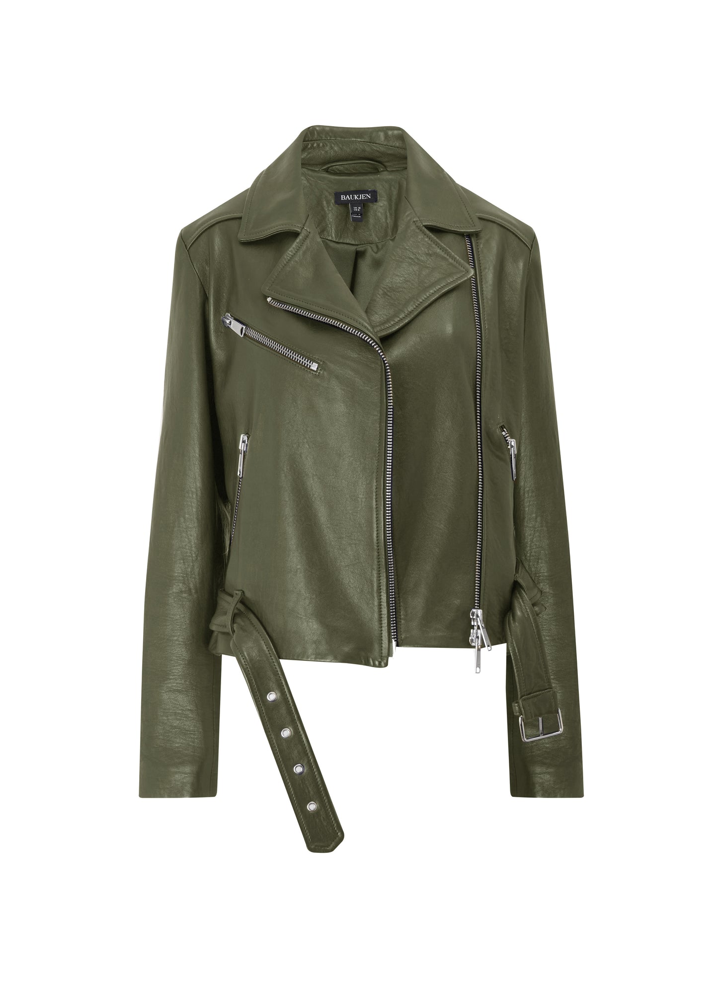 Lyle Vegetable Tanned Leather Biker