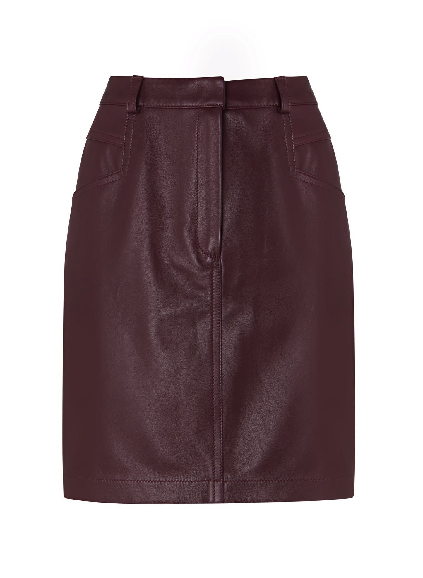 Sacha Upcycled Leather Skirt
