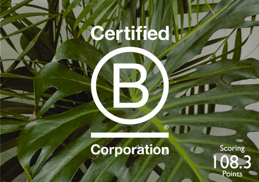 We are B Corporation Certified