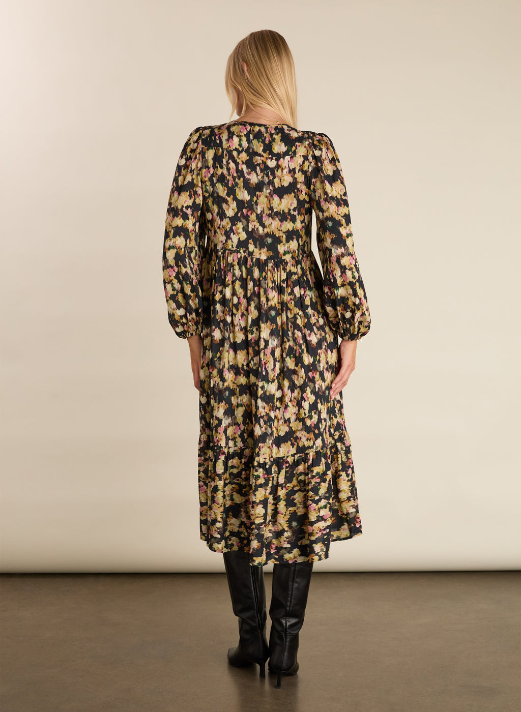 Cleo Printed Midi Dress