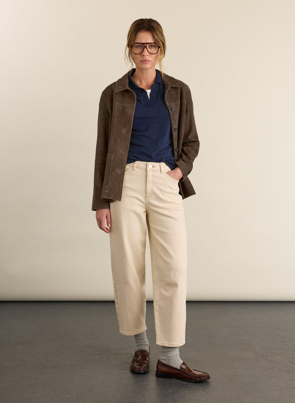 Jess Layered Look Polo Top