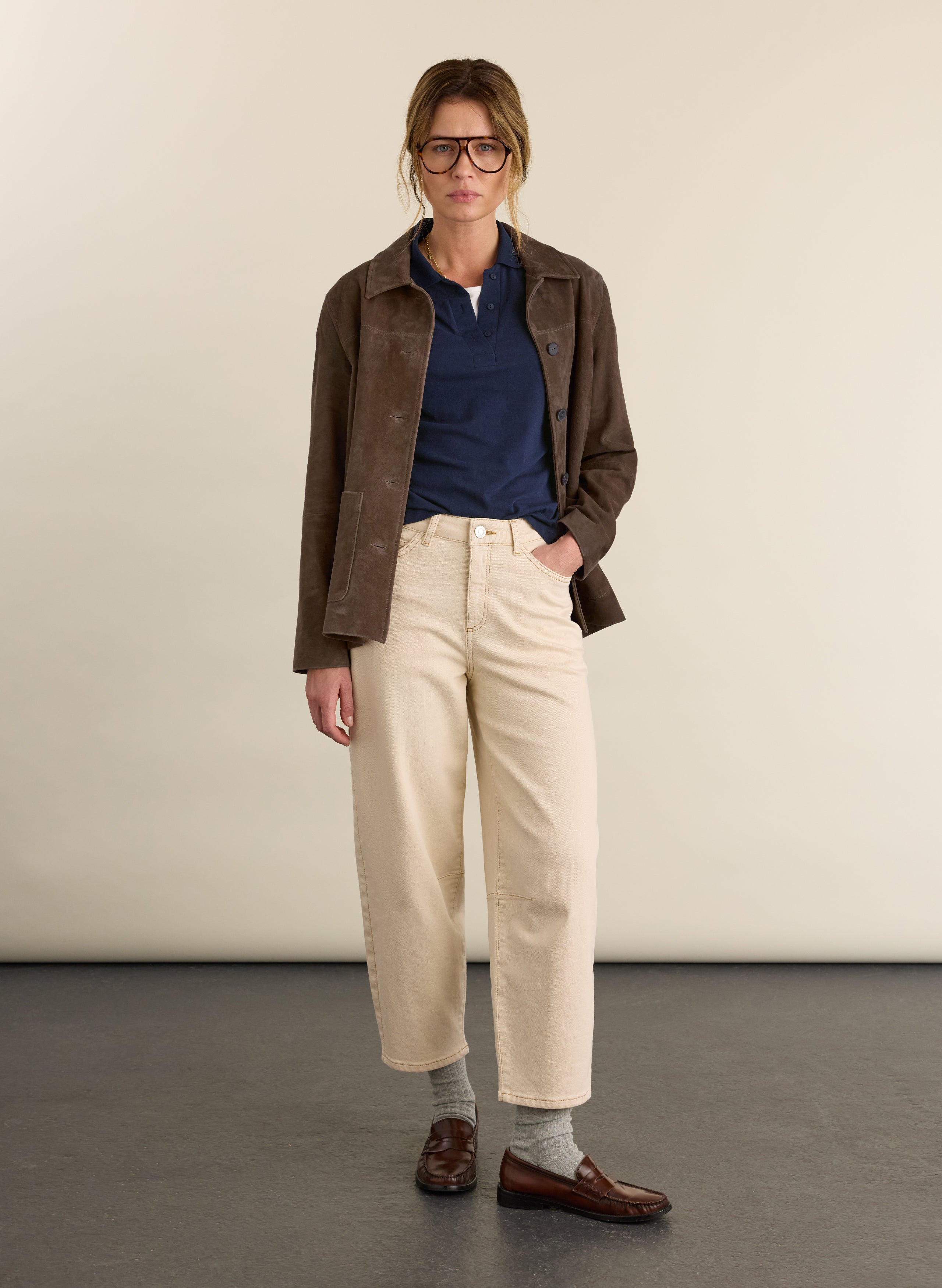 Jess Layered Look Polo Top
