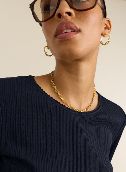 Gabriella Ribbed T-shirt