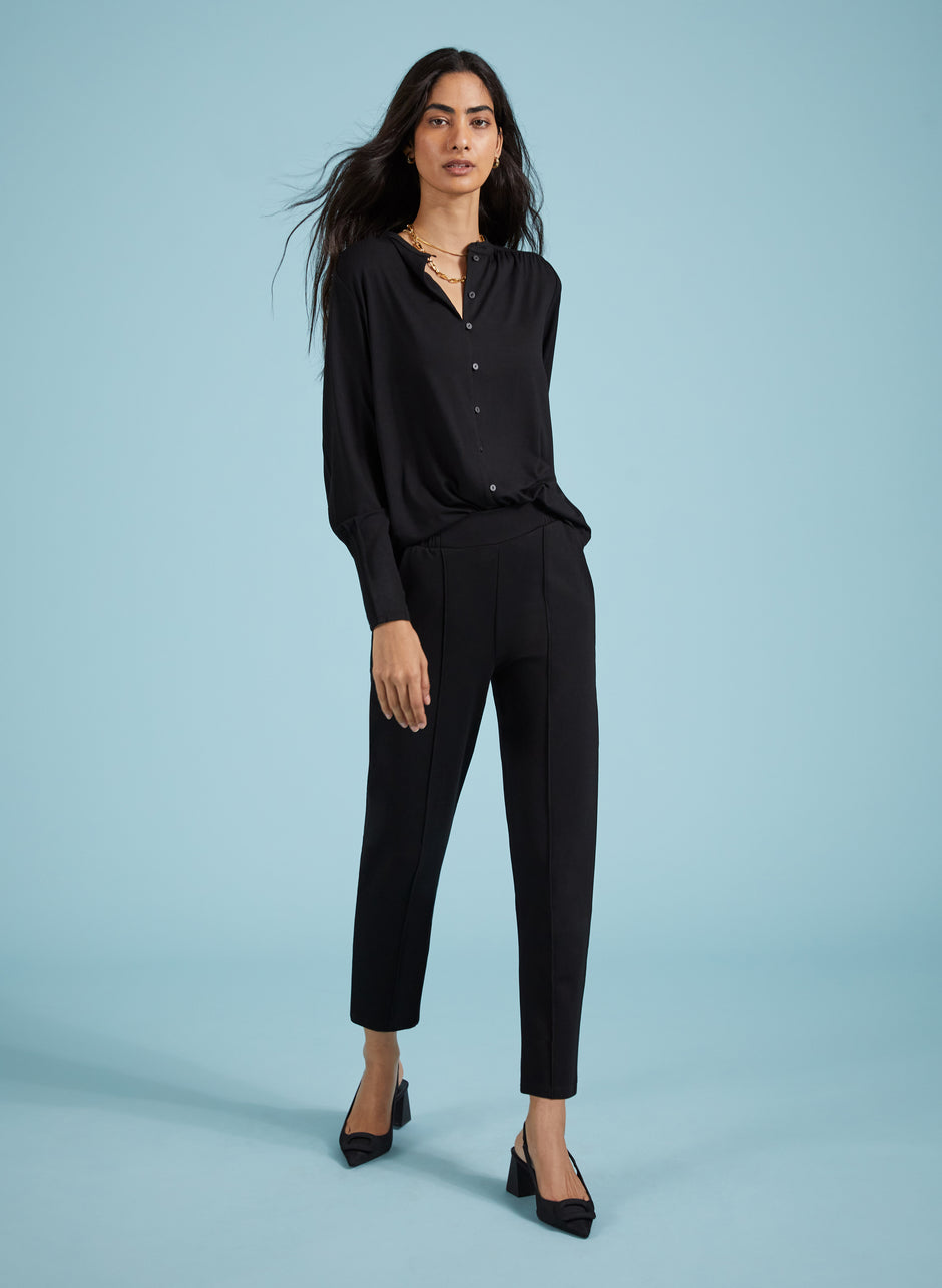 Baukjen Women's Green Organic Cotton Chino Trousers – US 4