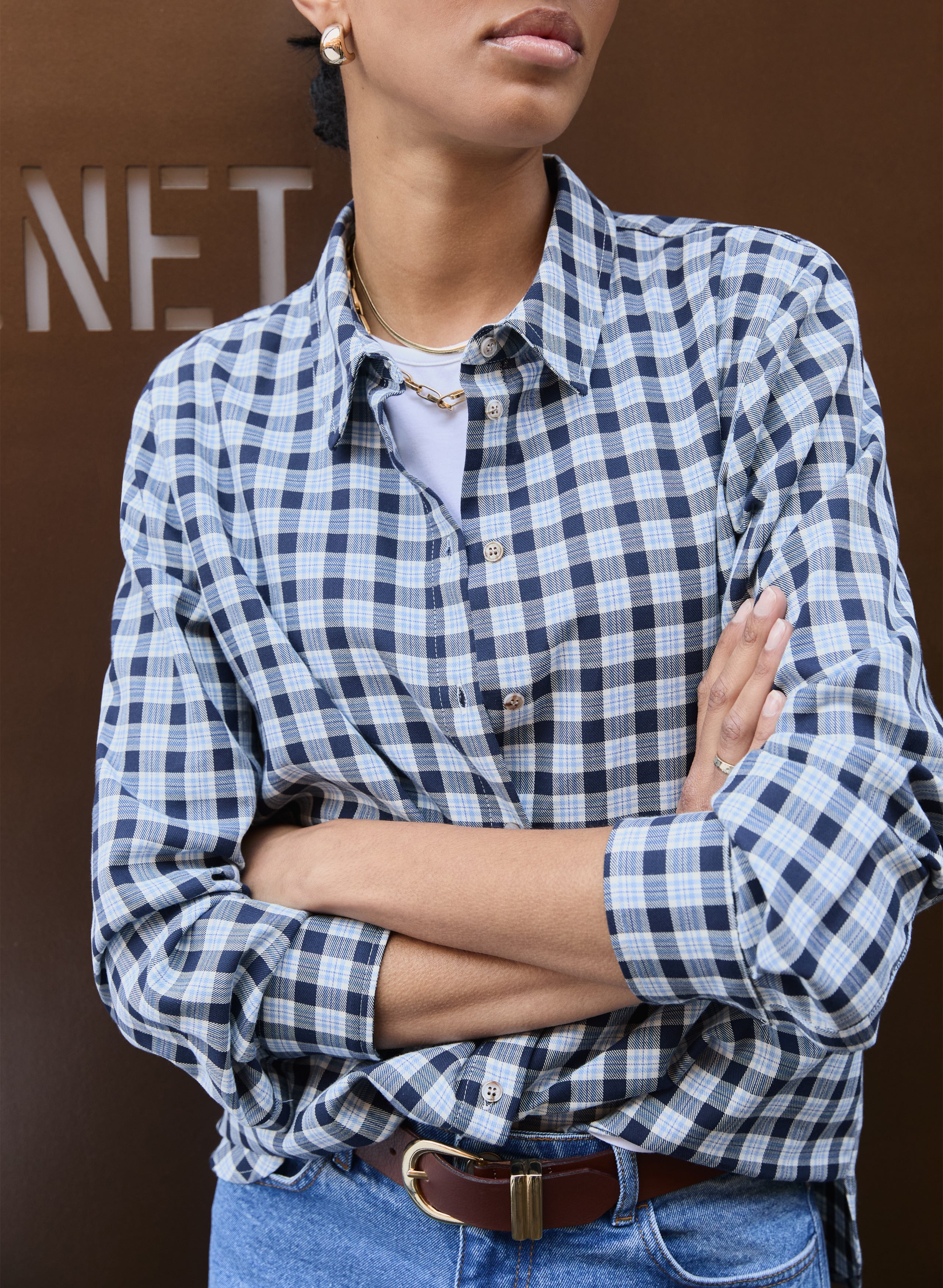 Graca Organic Cotton Check Shirt