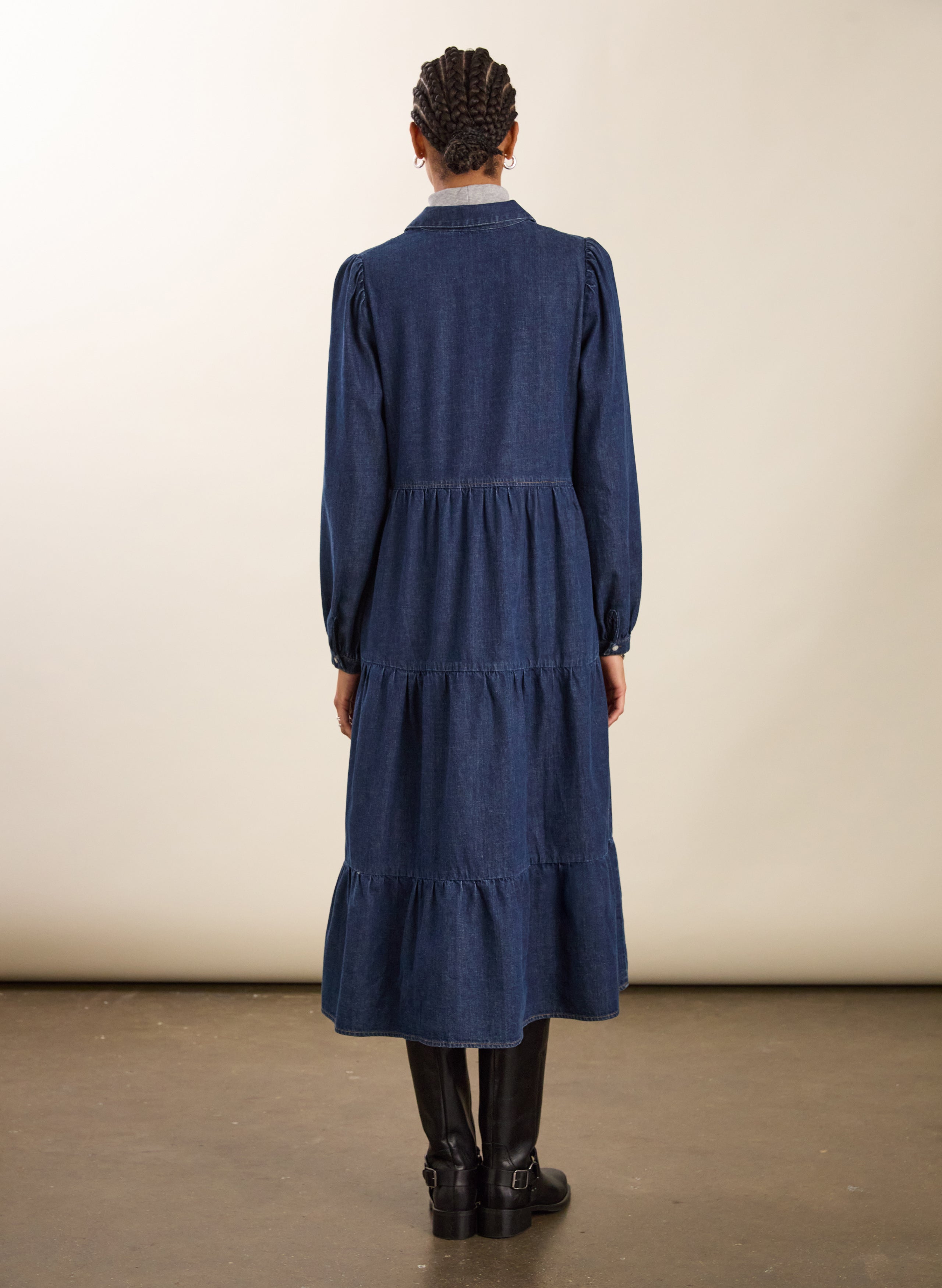 Cody Denim Midi Dress