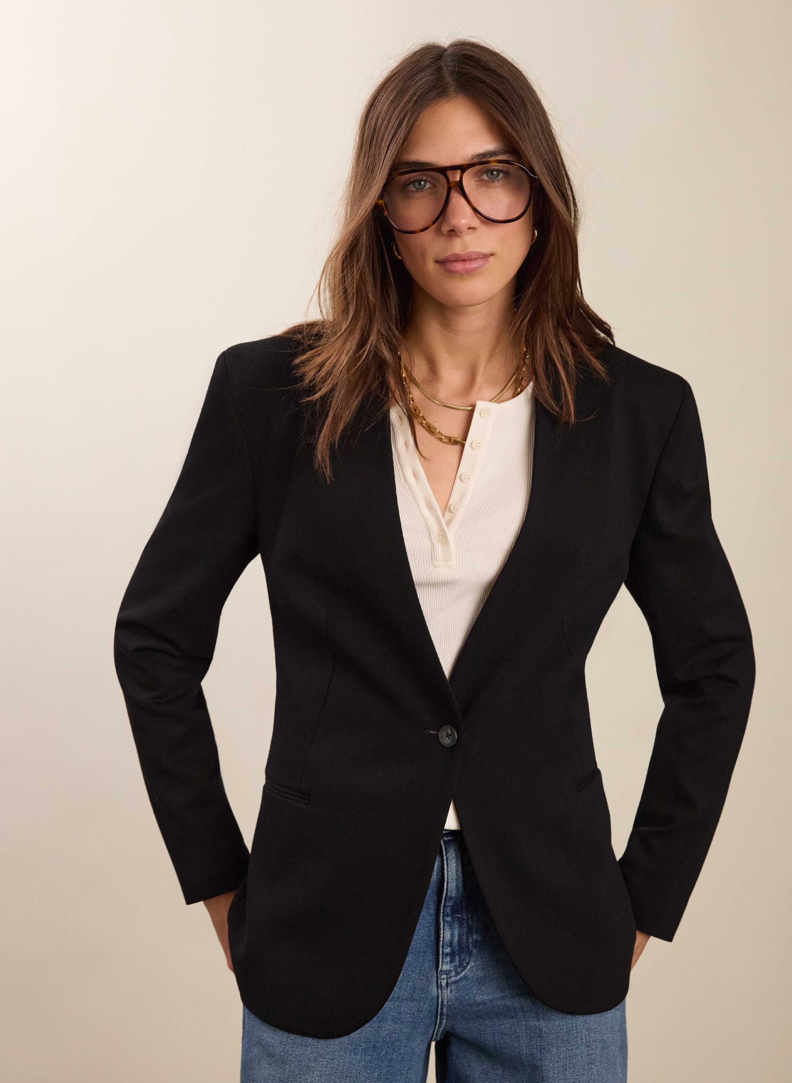 Yolanda Ponte Tailored Blazer