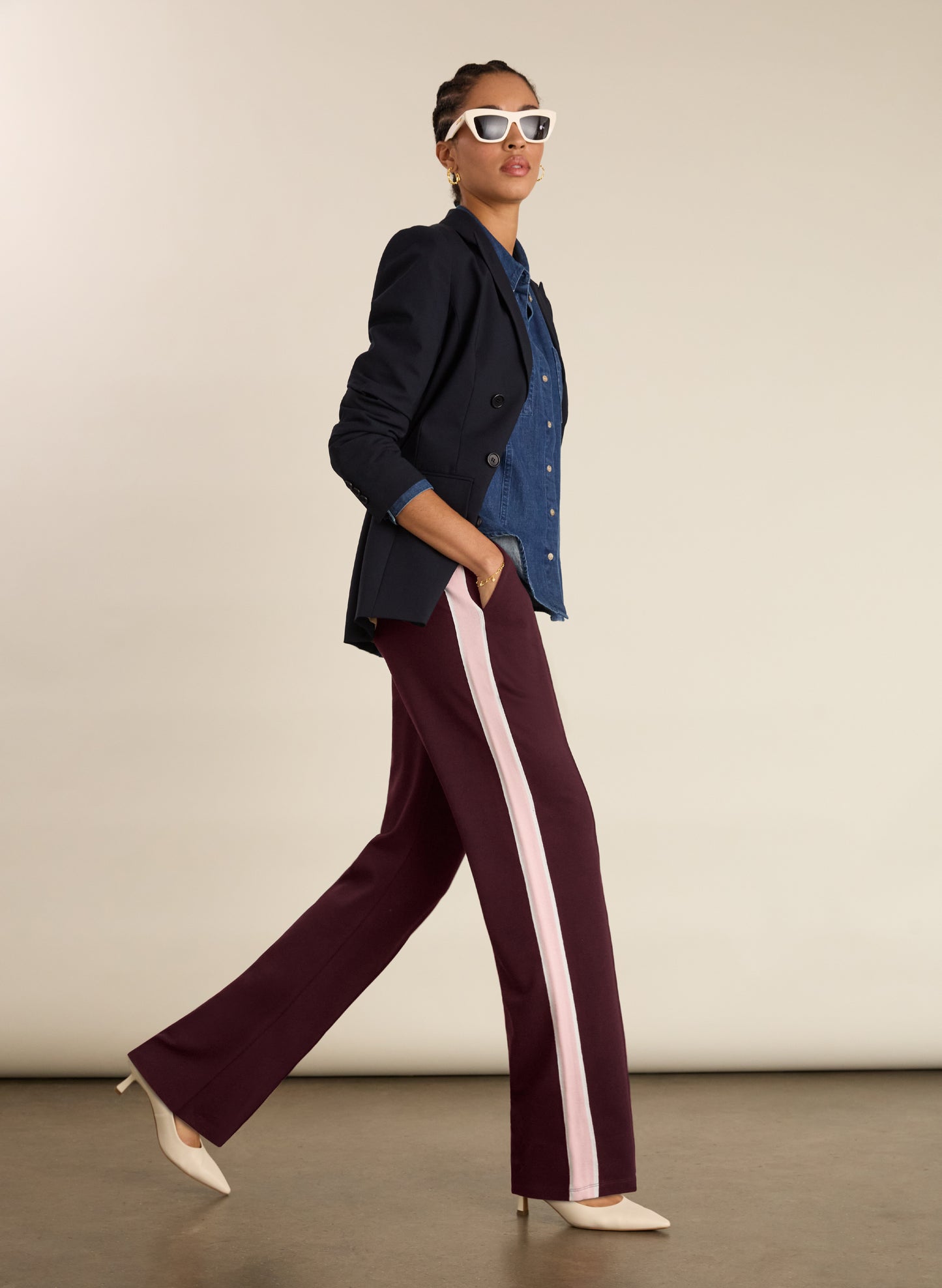 Lisa Side Stripe Trousers