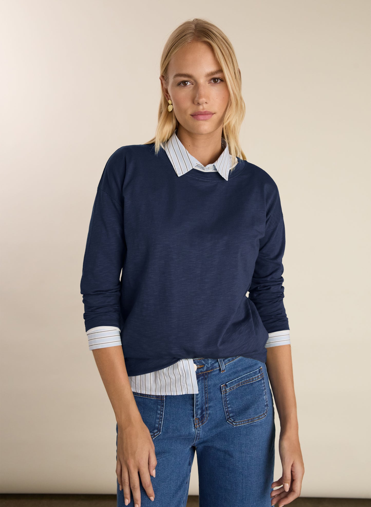Alexandra Organic Cotton Relaxed Top