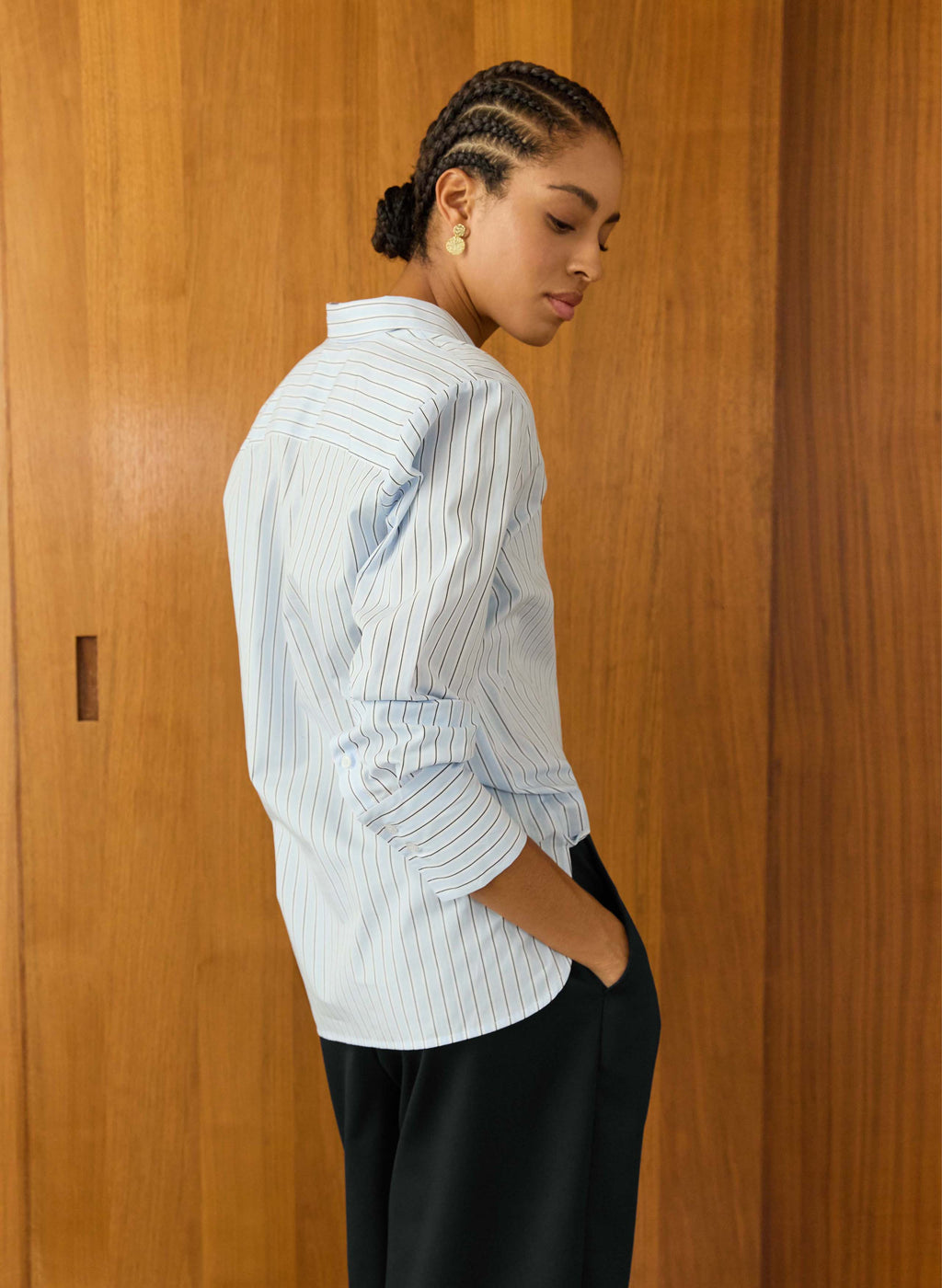 Rishma Organic Cotton Stripe Shirt