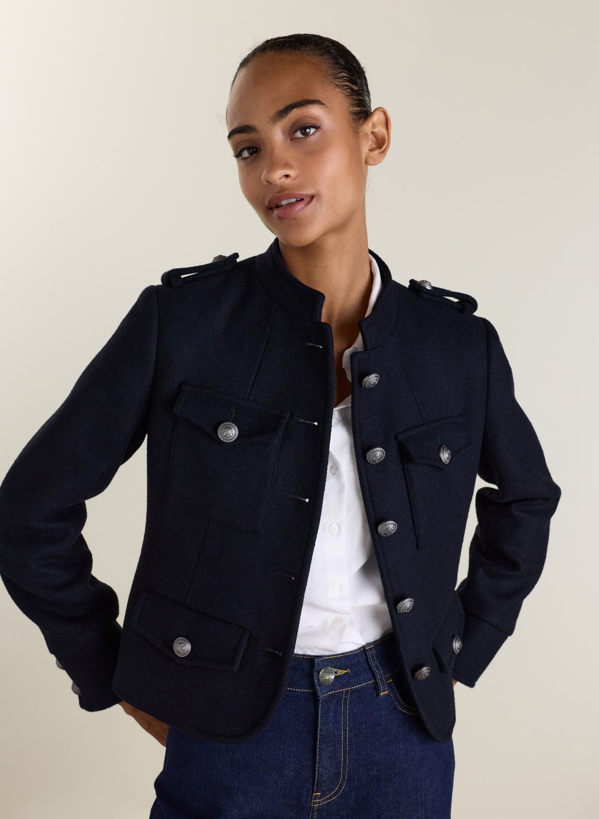 Lowry Military Jacket