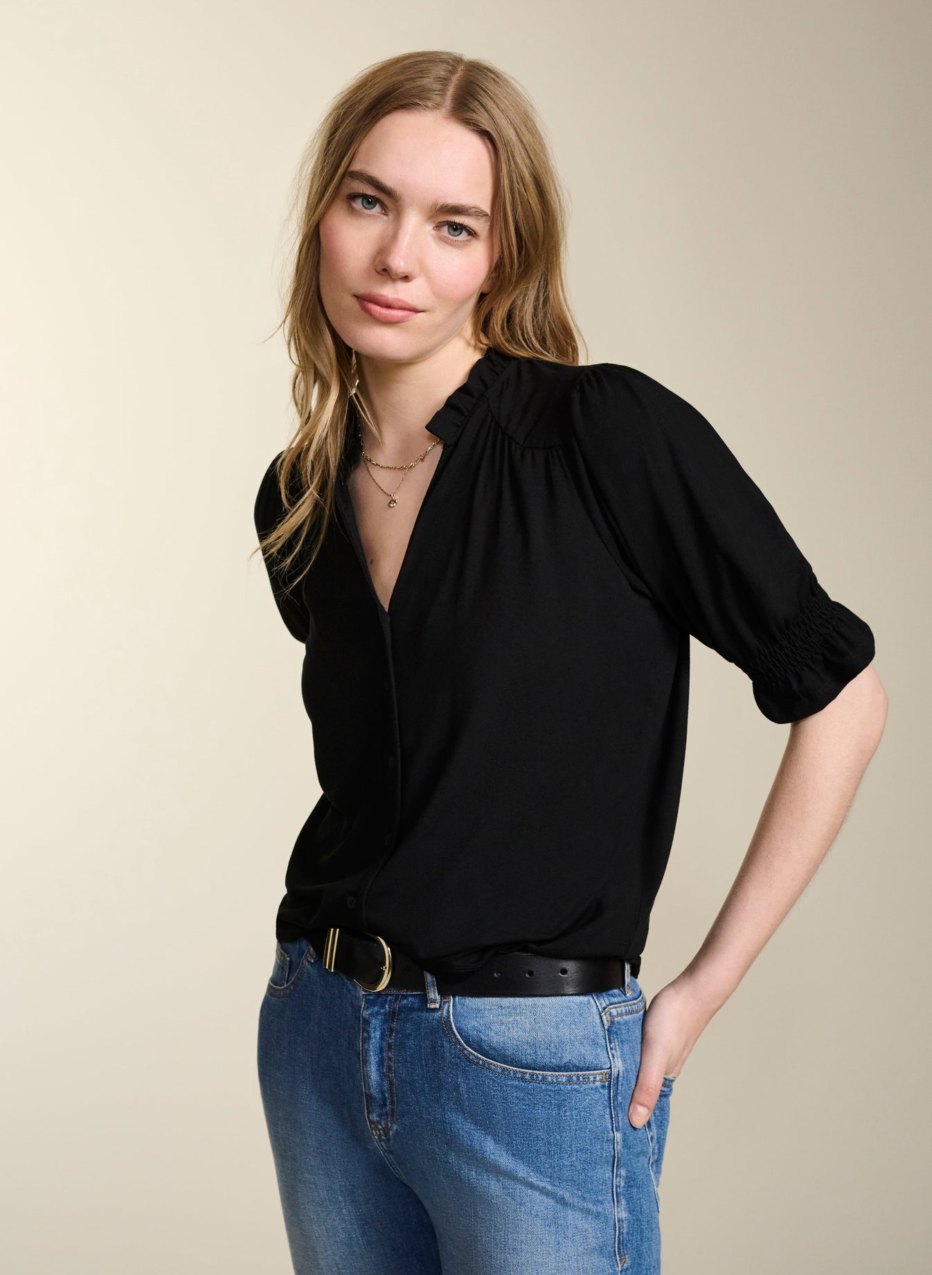 Noa Silk Blouse main image 0