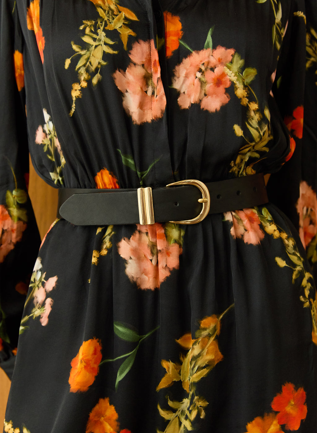 Cemile Printed Midi Dress