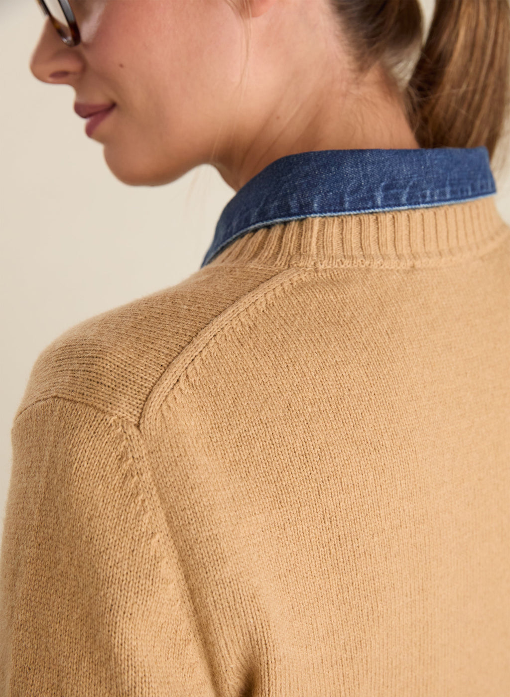 Zucca Wool Blend Crew Neck Jumper
