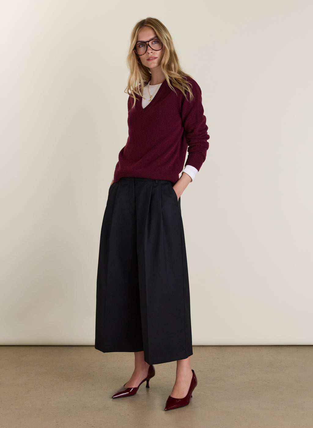 Dara V-neck Jumper