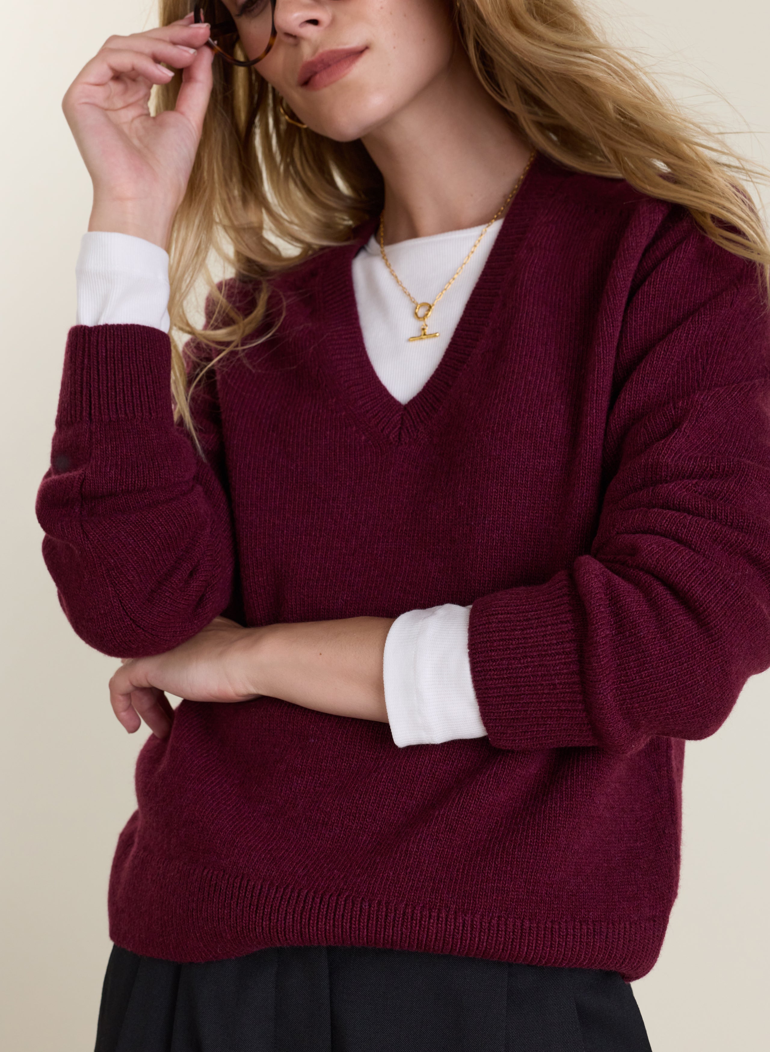 Dara V-neck Jumper