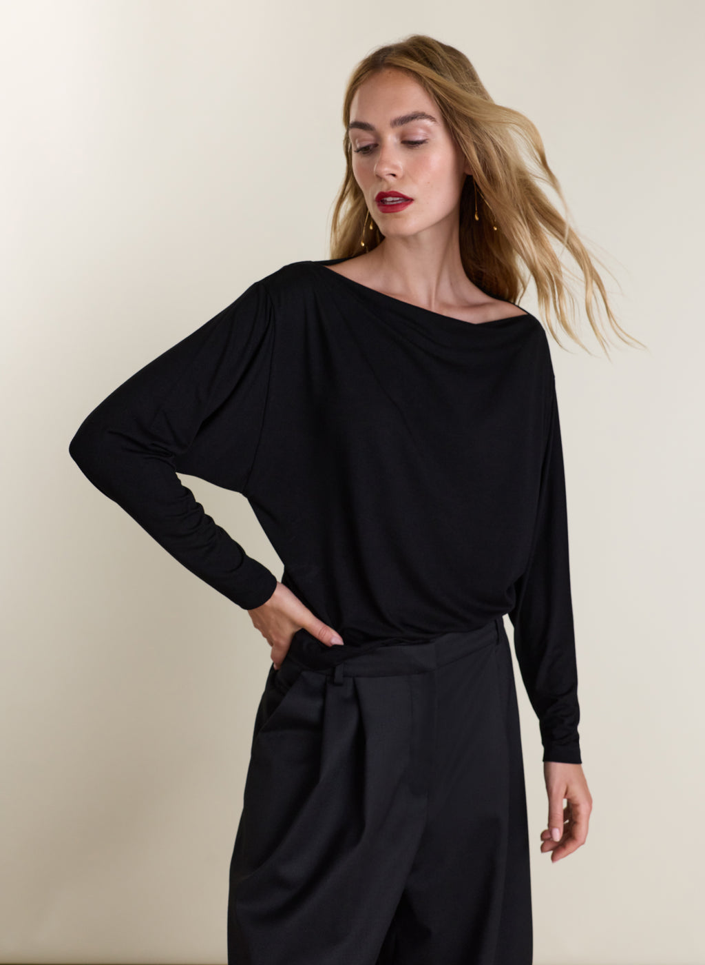 Arlene Boat Neck Top