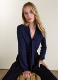 Carina Tie Neck Blouse