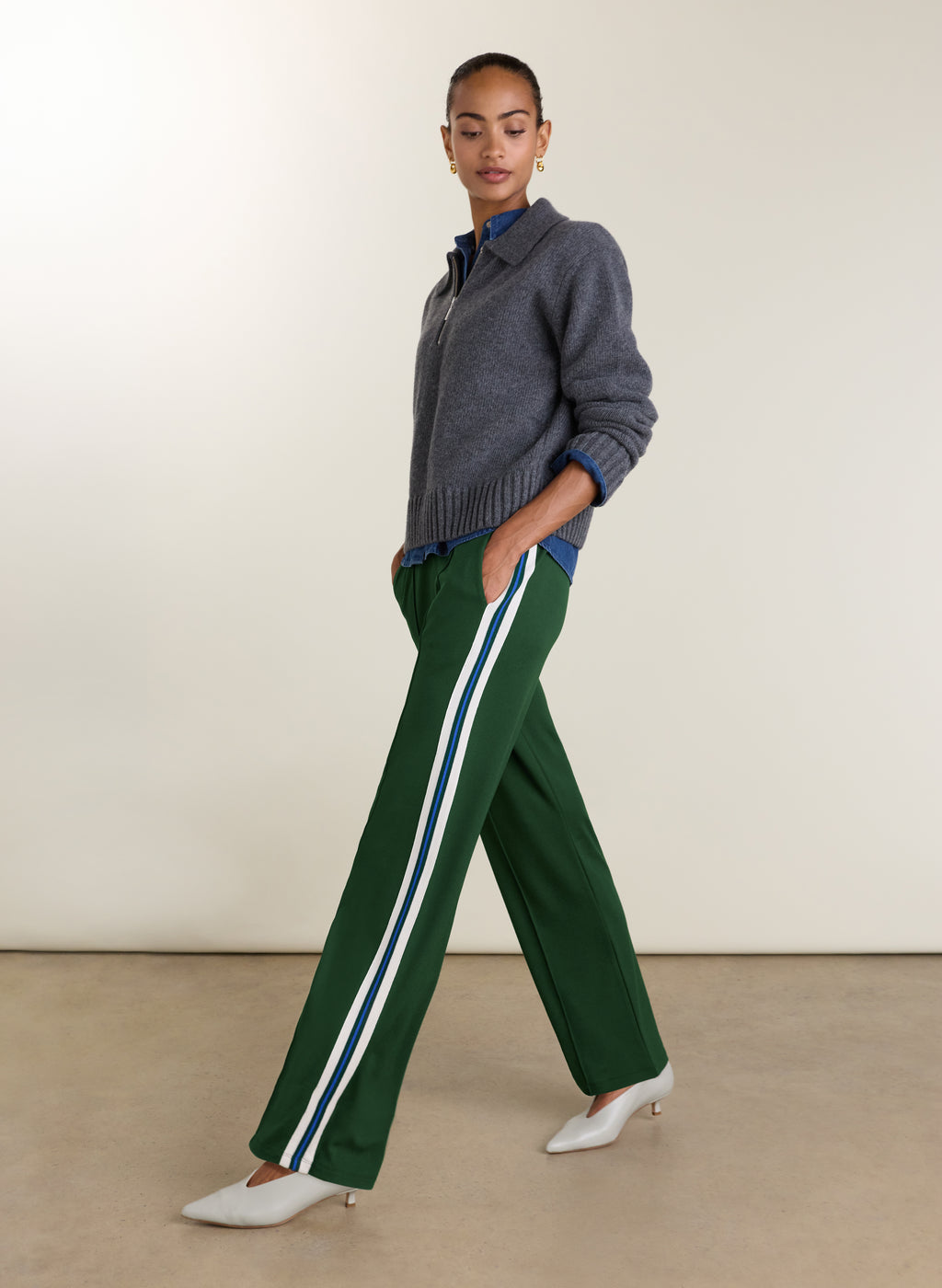Marjorie Side Stripe Trousers