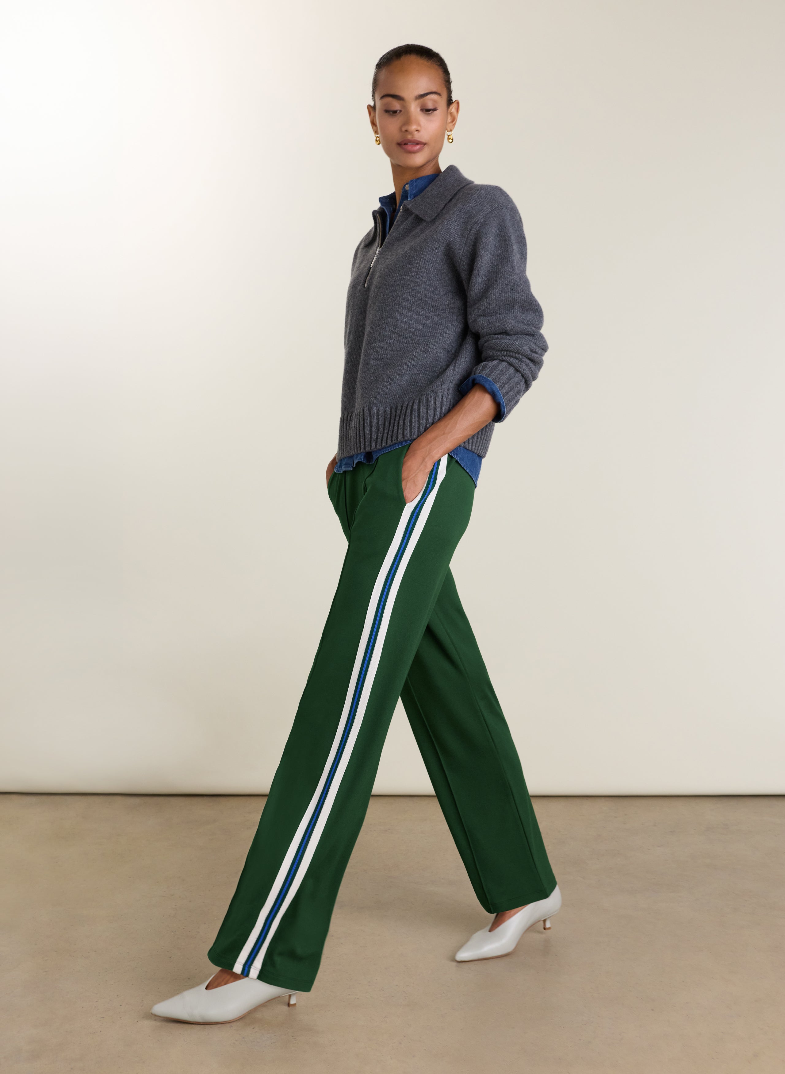Marjorie Side Stripe Trousers